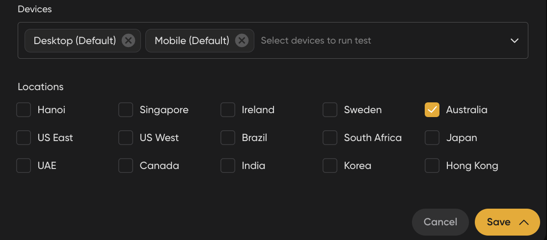 device-and-location-setting device-and-location-setting